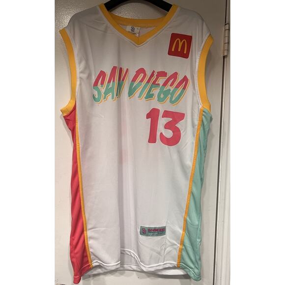 Other - Manny Machado City Connect Basketball Jersey San DiegoPadres Size Large 9/02/25